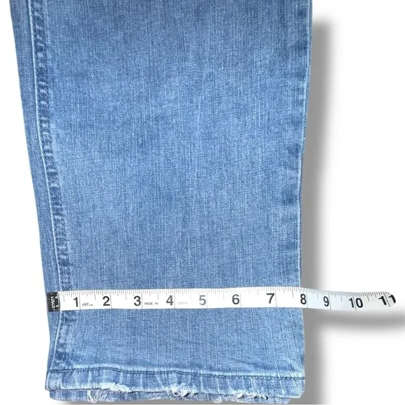 WIT & WISDOM 'Ab'Solution High Waist Girlfriend Jeans - LIGHT BLUE ARTISANAL 16 - Picture 11 of 12